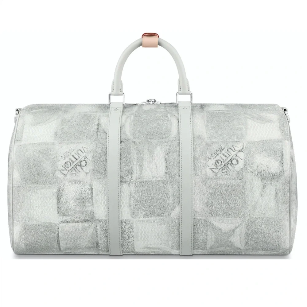 NWT Louis Vuitton Keepall 50 Damier Salt